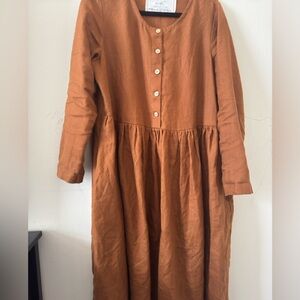 Not perfect linen mama dress